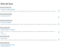 Tablet Screenshot of blog.sitio-de-sons.org